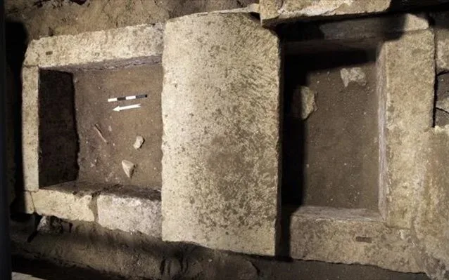ΕΚΤΑΚΤΗ ΕΠΙΚΑΙΡΟΤΗΤΑ Αμφίπολη: Βρέθηκε τάφος και σκελετός στον τρίτο θάλαμο