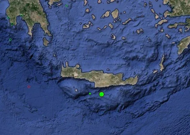 “Διπλός” σεισμός στην Κρήτη