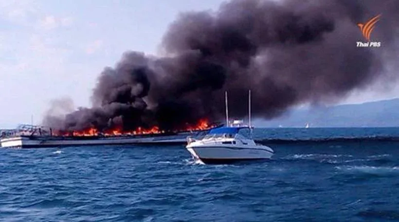 Πυρκαγιά σε πλοίο με 107 επιβαίνοντες….Νεκρό ένα 12χρονο κορίτσι