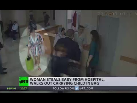 Απίστευτο: Έβαλε νεογέννητο σε τσάντα για ψώνια και το απήγαγε από το μαιευτήριο(Video)
