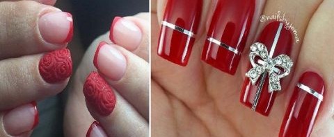 Κόκκινα νύχια: 30 υπέροχες παραλλαγές για να δοκιμάσετε την περίοδο των γιορτών