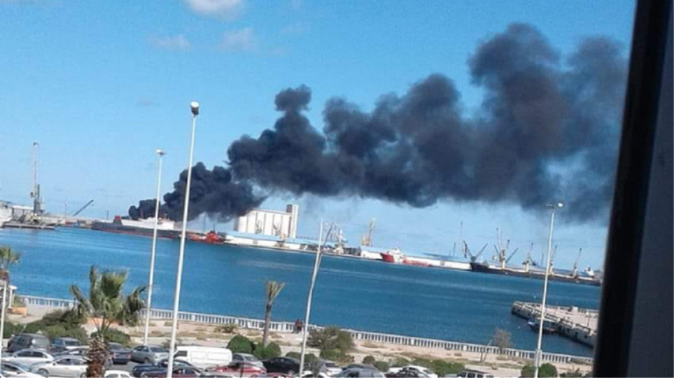 Επίθεση κατά τουρκικού πλοίου στο λιμάνι της Τρίπολης στην Λιβύη