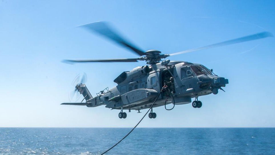 Ελικόπτερο του ΝΑΤΟ κατ έπεσε ανοιχτά της Κεφαλονιάς