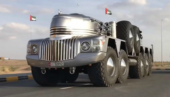 Το δεκάτροχο Dhabiyan είναι το μεγαλύτερο SUV του κόσμου (φωτο – βιντεο)