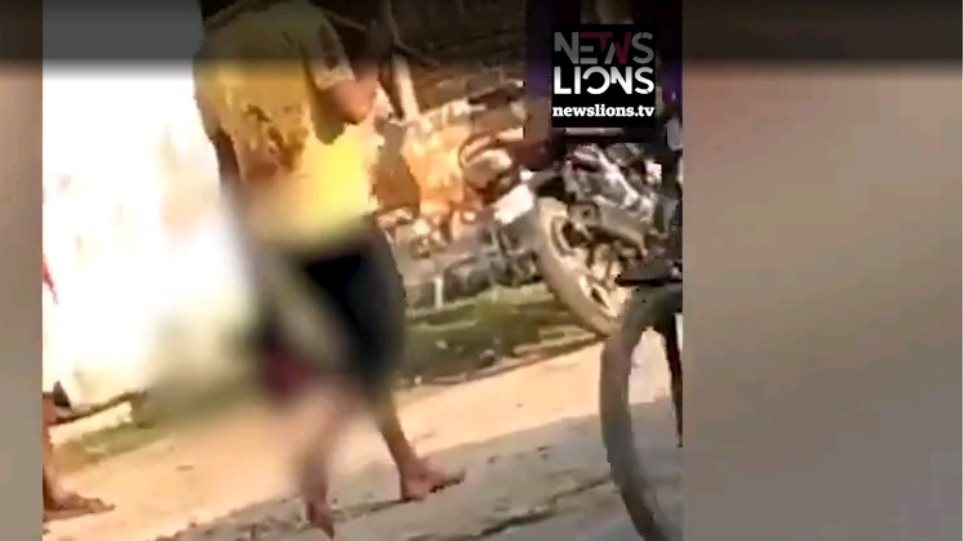 Σοκαριστικό βίντεο: Αποκεφάλισε τη γυναίκα του και πήγε ο ίδιος το κεφάλι στην αστυνομία