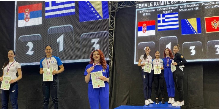 Κέλλυ Κυδωνάκη: Χρυσό μετάλλιο στο Βαλκανικό Πρωτάθλημα Ανδρών, Γυναικών