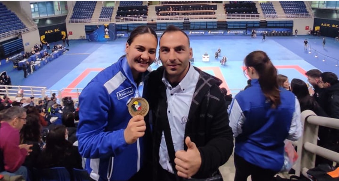 Κέλλυ Κυδωνάκη: Χρυσό μετάλλιο στο Παγκόσμιο Κύπελλο Καράτε Κ1 στην Αθήνα