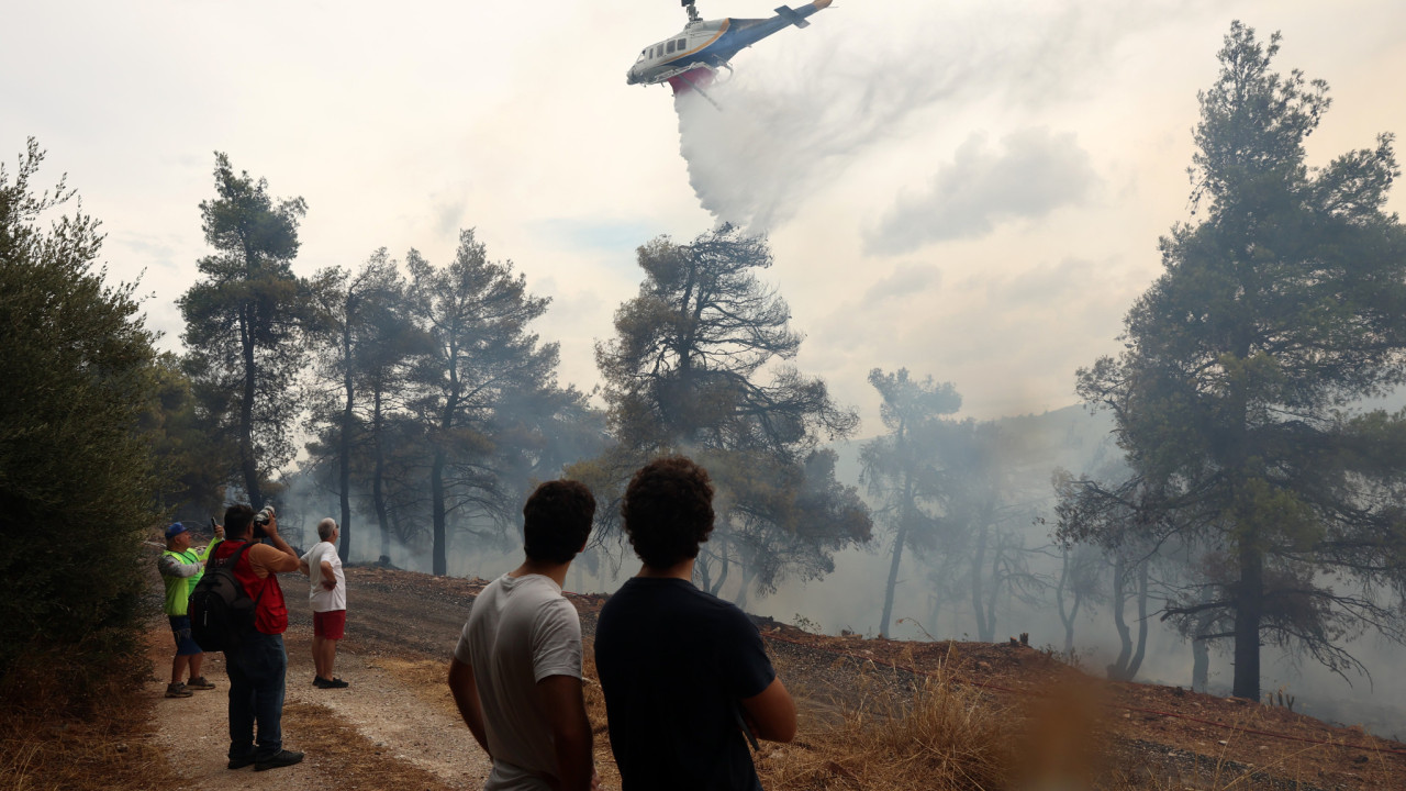 Καλύτερη εικόνα στις φωτιές σε Μελισσουργό και Λαγκαδά