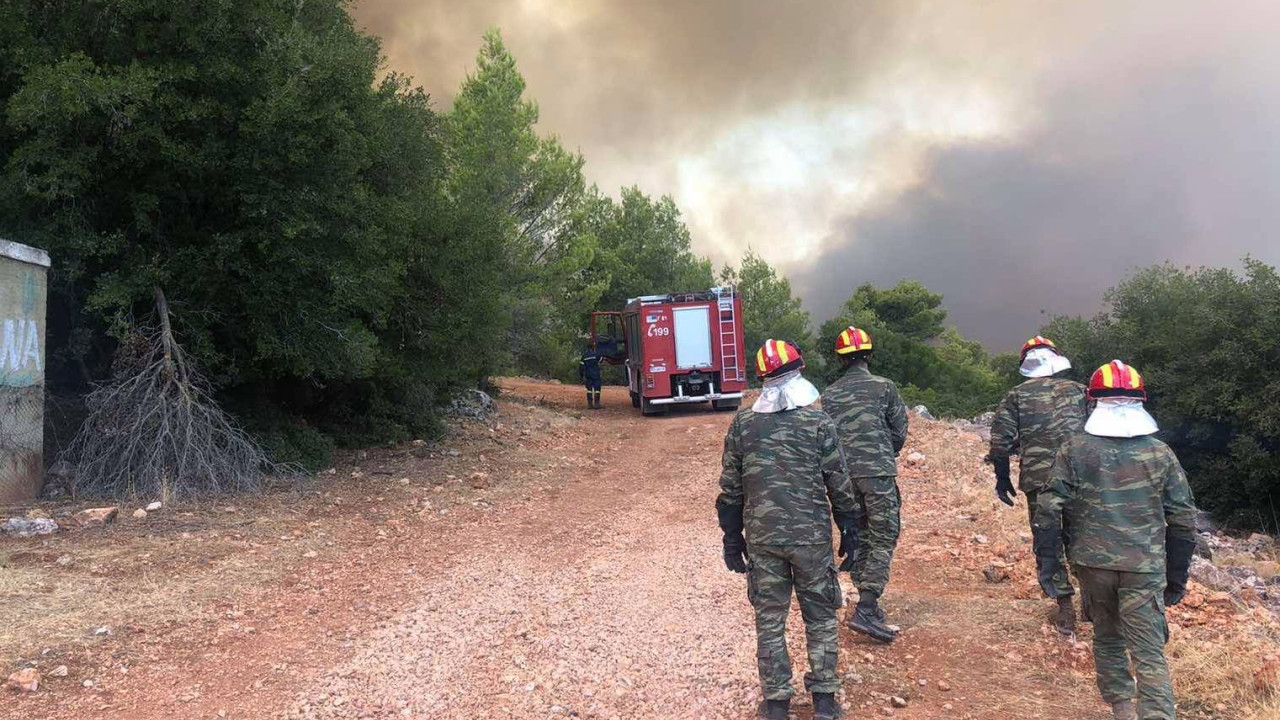 Πολύ υψηλός κίνδυνος πυρκαγιάς (κατηγορία κινδύνου 4) για αύριο Κυριακή