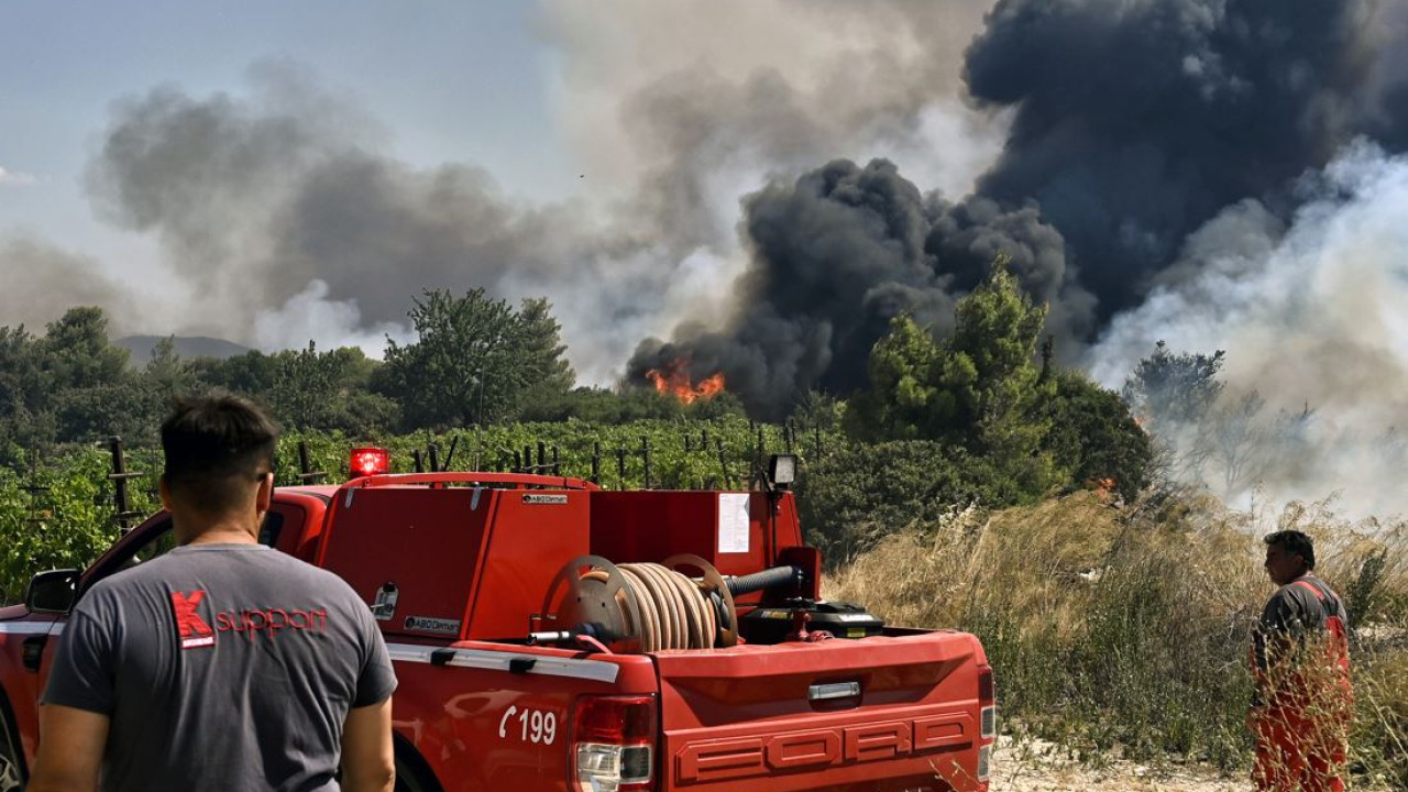 Φωτιά στη Στιμάγκα Κορινθίας: Μία σύλληψη για εμπρησμό