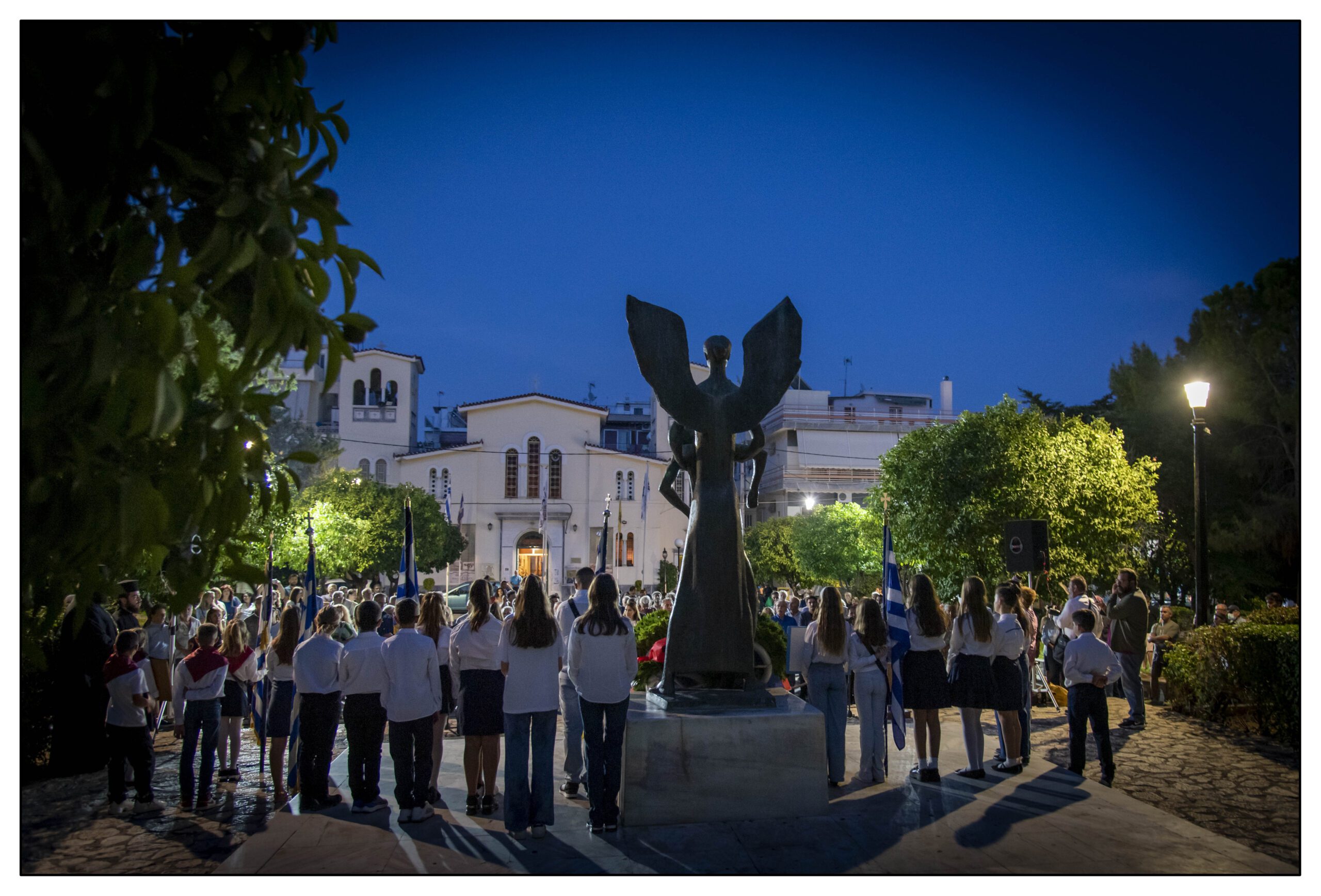 Μεγάλη συμμετοχή του κόσμου στην κεντρική εκδήλωση για τα 80 χρόνια του Μπλόκου Κοκκινιάς