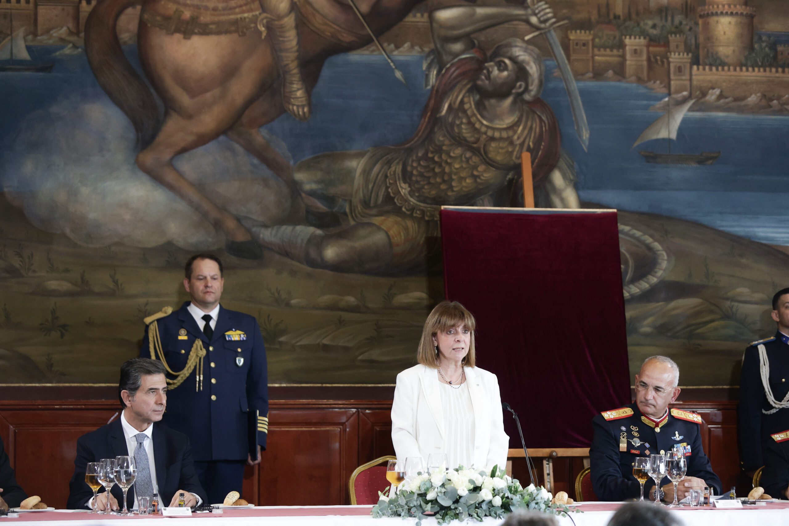 Κ.Σακελλαροπούλου: Η Ελλάδα παραμένει σταθερά προσηλωμένη στην προώθηση της ειρήνης και του διαλόγου