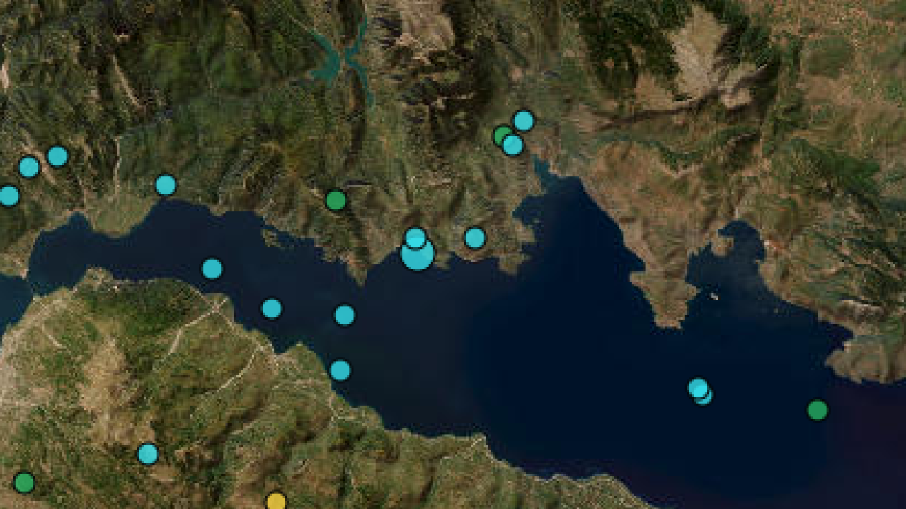 Σεισμός στη Φωκίδα – Αισθητός σε πολλές περιοχές