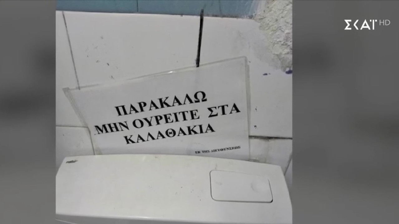 Ταμπέλα σε κολυμβητήριο γίνεται… viral: «Παρακαλώ μην ουρείτε στα καλαθάκια» – BINTEO