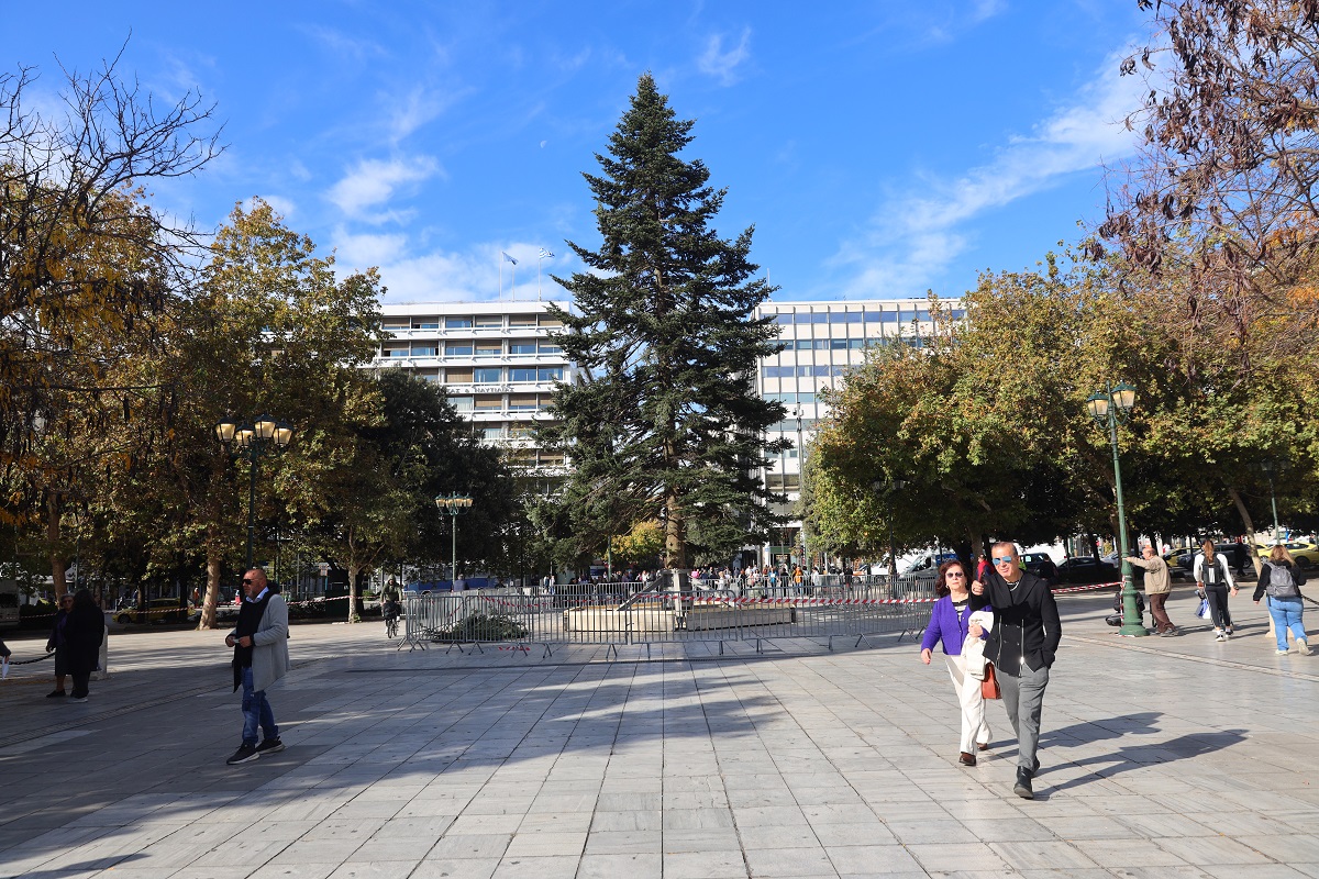 Tην Πέμπτη (28/11) η Αθήνα θα ανάψει το χριστουγεννιάτικο δέντρο της 