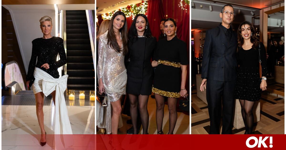 Τα γιορτινά looks σε Pre Christmas fashion event στο Σύνταγμα