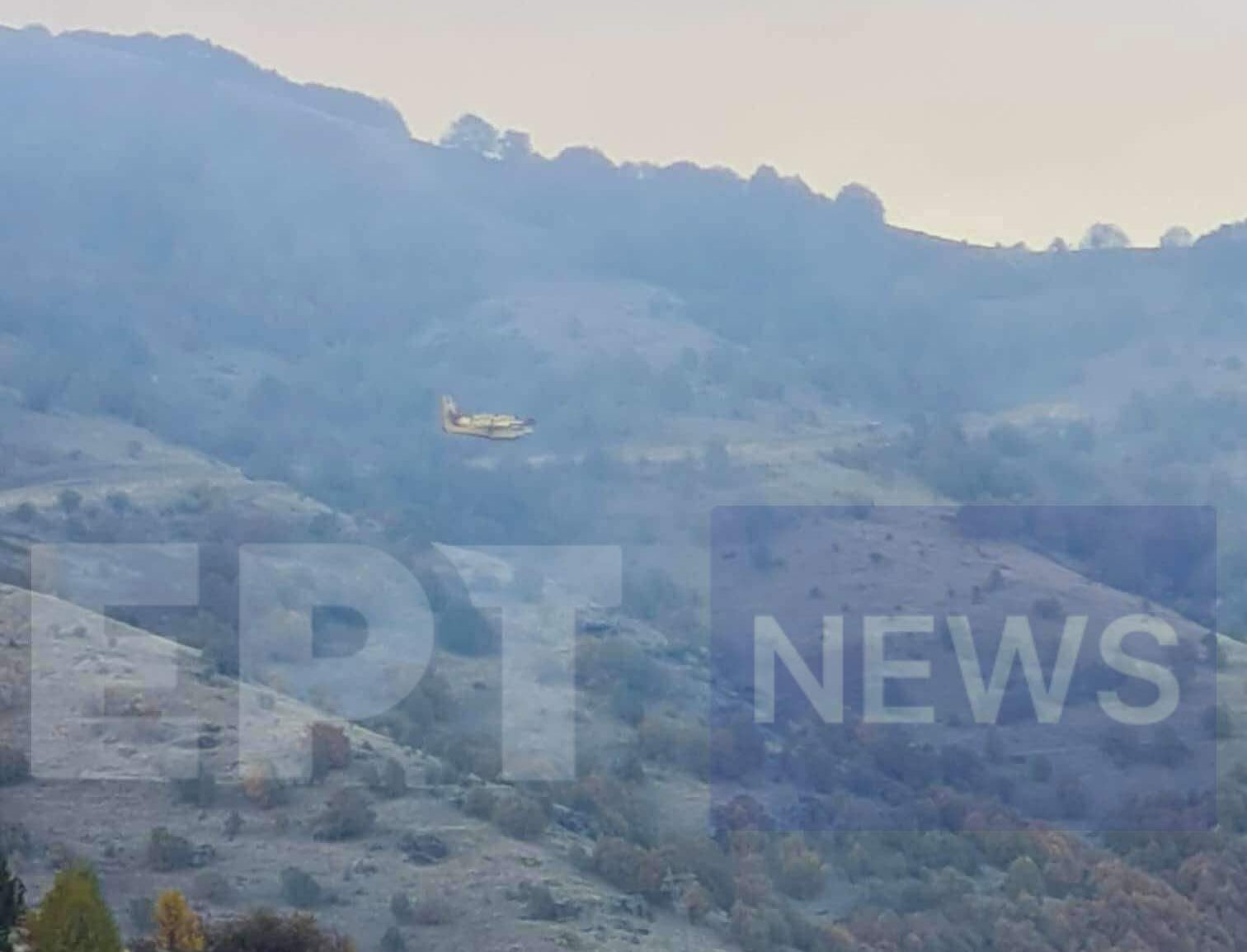 Καστοριά: Πυρκαγιά σε δασική έκταση στην Κλεισούρα – Επιχειρούν ισχυρές εναέριες και επίγειες δυνάμεις