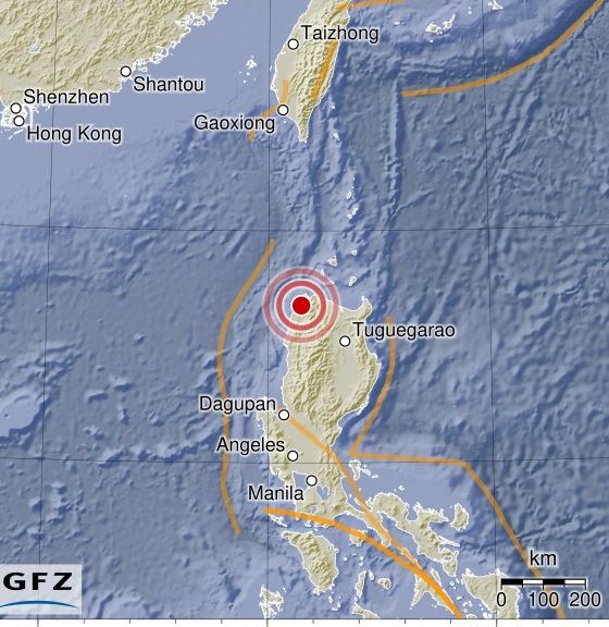 Φιλιππίνες: Ισχυρή σεισμική δόνηση 5,6 Ρίχτερ στο νησί Λουζόν