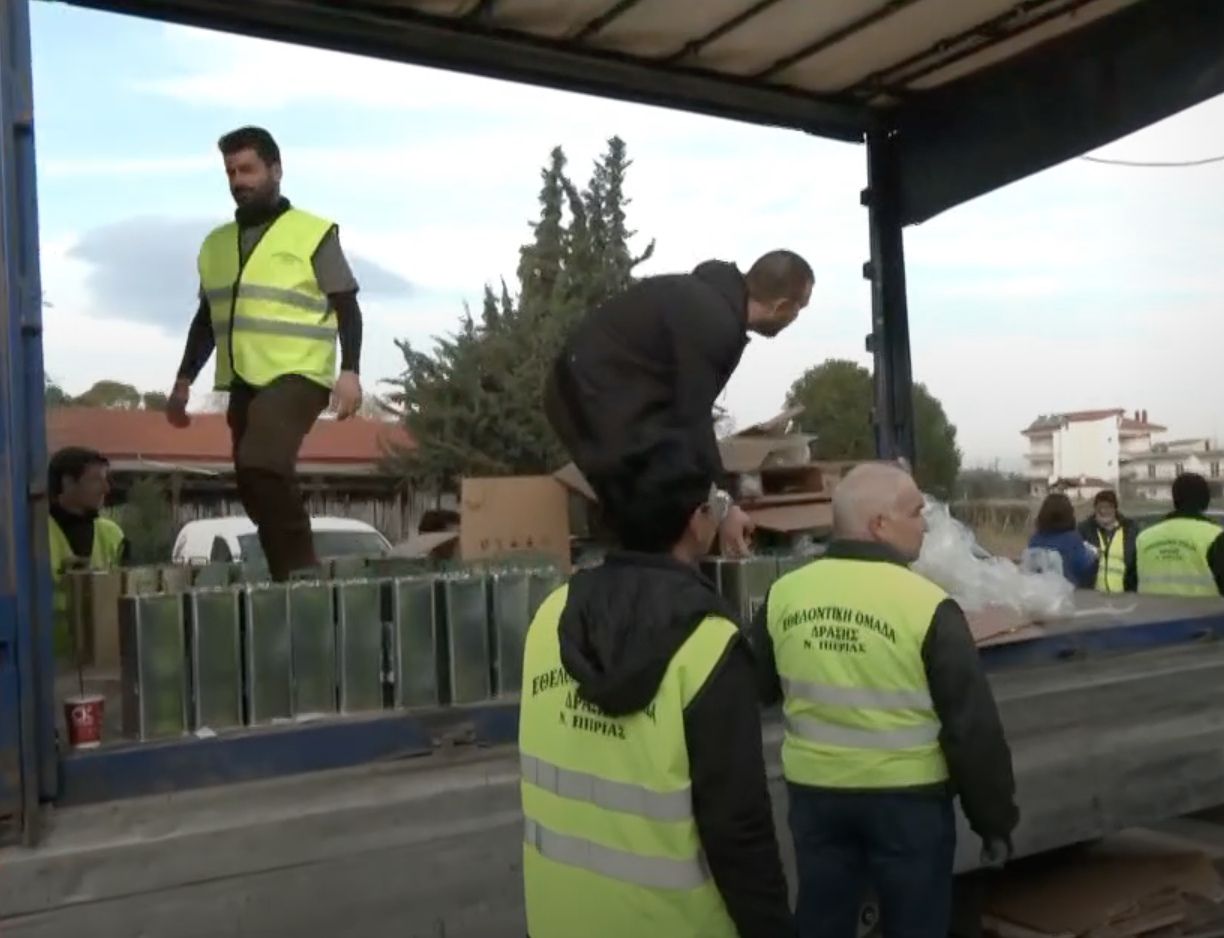 Κατερίνη: Μοιράστηκαν 20 τόνοι ελαιόλαδου χωρίς μεσάζοντες