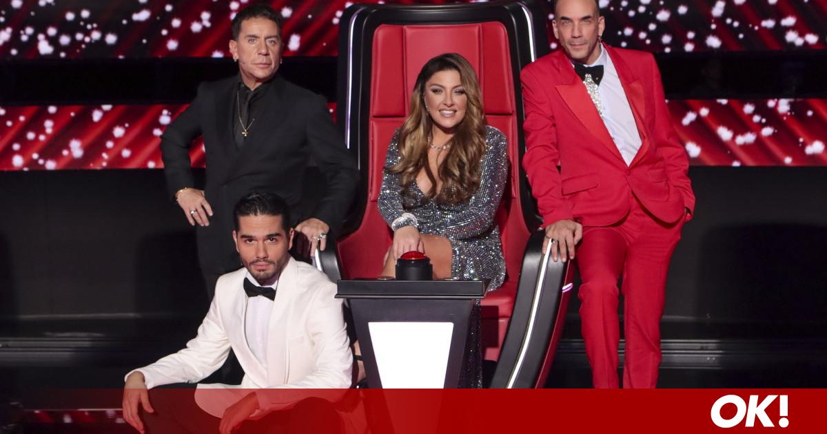 Με super glam φόρεμα στο The Voice την παραμονή Πρωτοχρονιάς