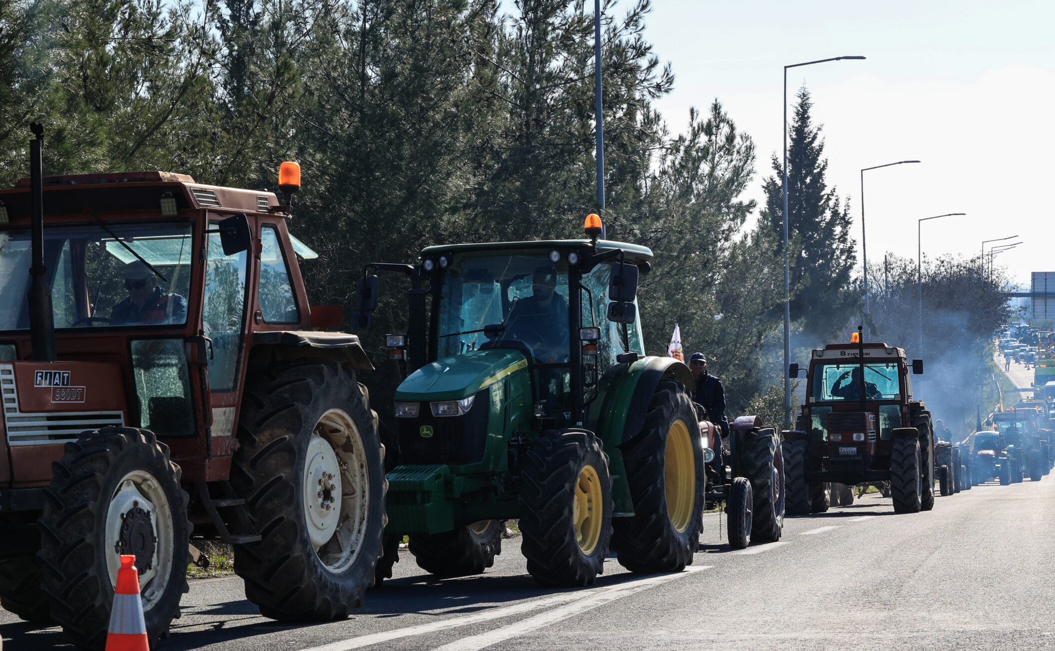 Συμπαράσταση στον αγώνα των αγροτών από το Εργατικό Κέντρο Λάρισας