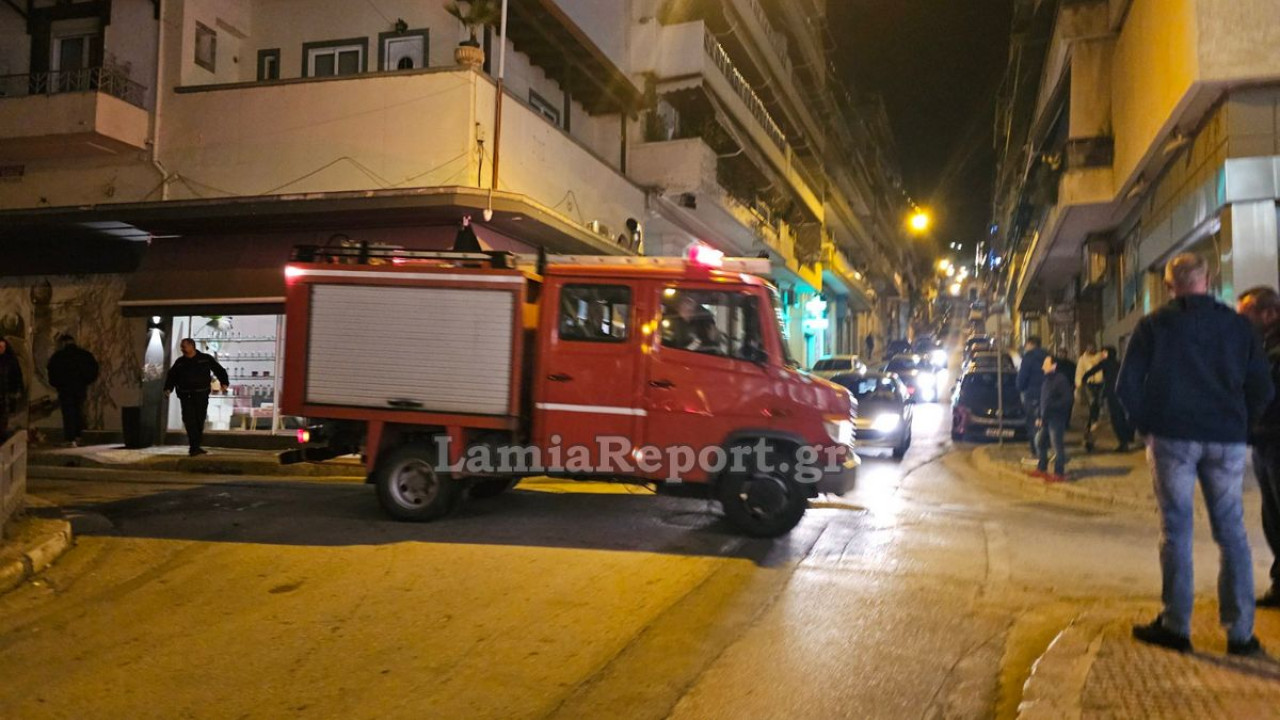 Λαμία: Φωτιά σε διαμέρισμα – Εκτός κινδύνου οι ένοικοι