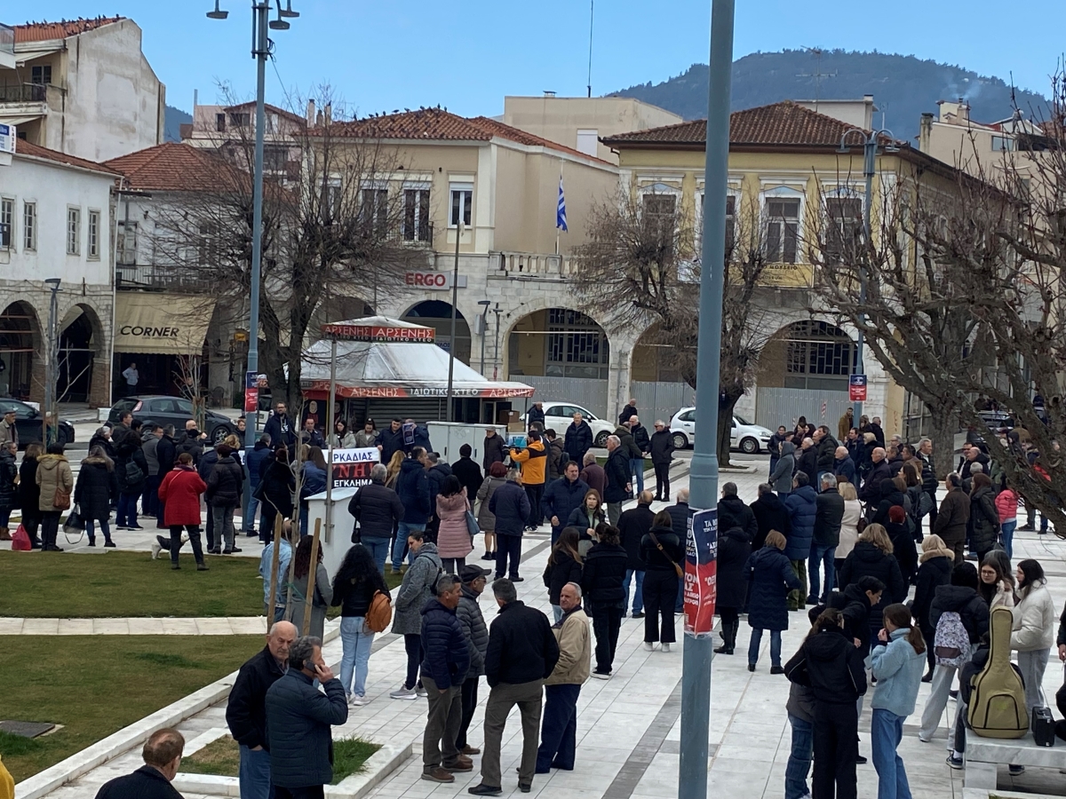 Απεργιακή συγκέντρωση στην Τρίπολη από την ΑΔΕΔΥ και το Εργατικό Κέντρο Αρκαδίας