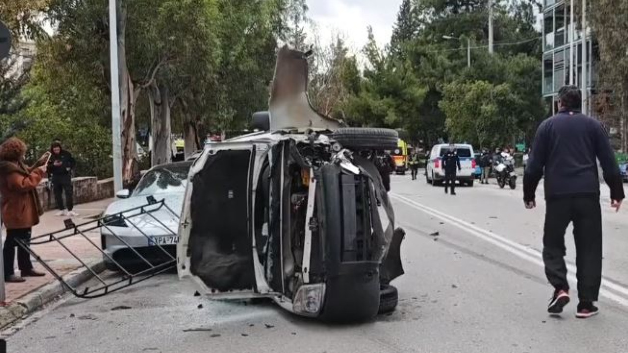 Τροχαίο δυστύχημα με έναν νεκρό στο Νέο Ψυχικό – Βίντεο