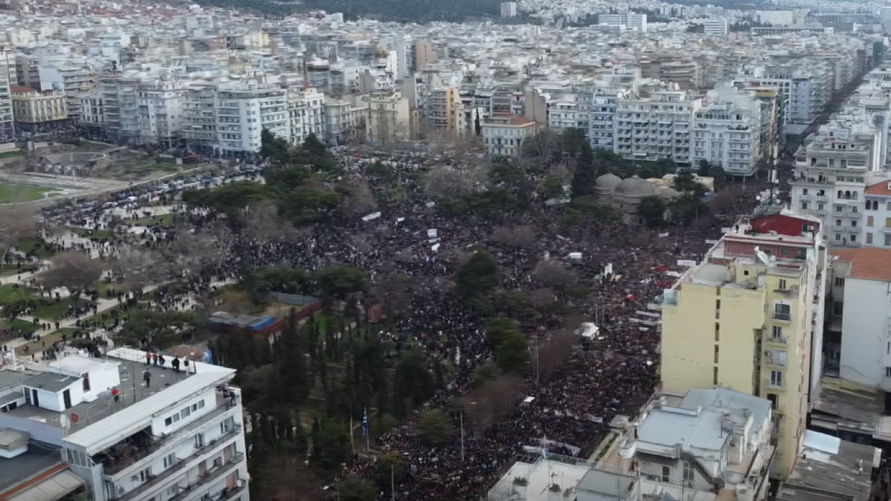 Τέμπη: Κανονικά η κυκλοφορία των οχημάτων στο κέντρο της Θεσσαλονίκης