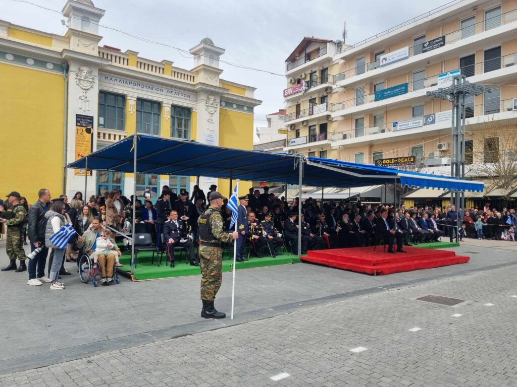 Με λαμπρότητα ο εορτασμός της 25ης Μαρτίου στην Τρίπολη