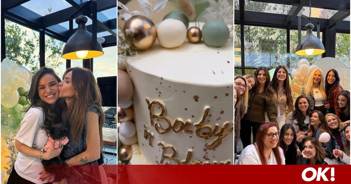 Ελένη Τσολάκη: Το baby shower πριν φέρει στον κόσμο το πρώτο της παιδί