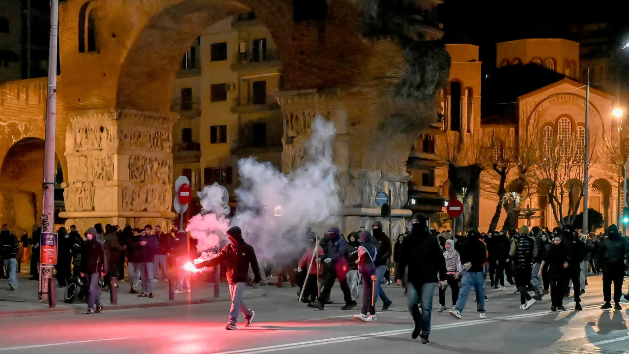 Θεσσαλονίκη: Ελεύθεροι οι 59 προσαχθέντες μετά τα επεισόδια