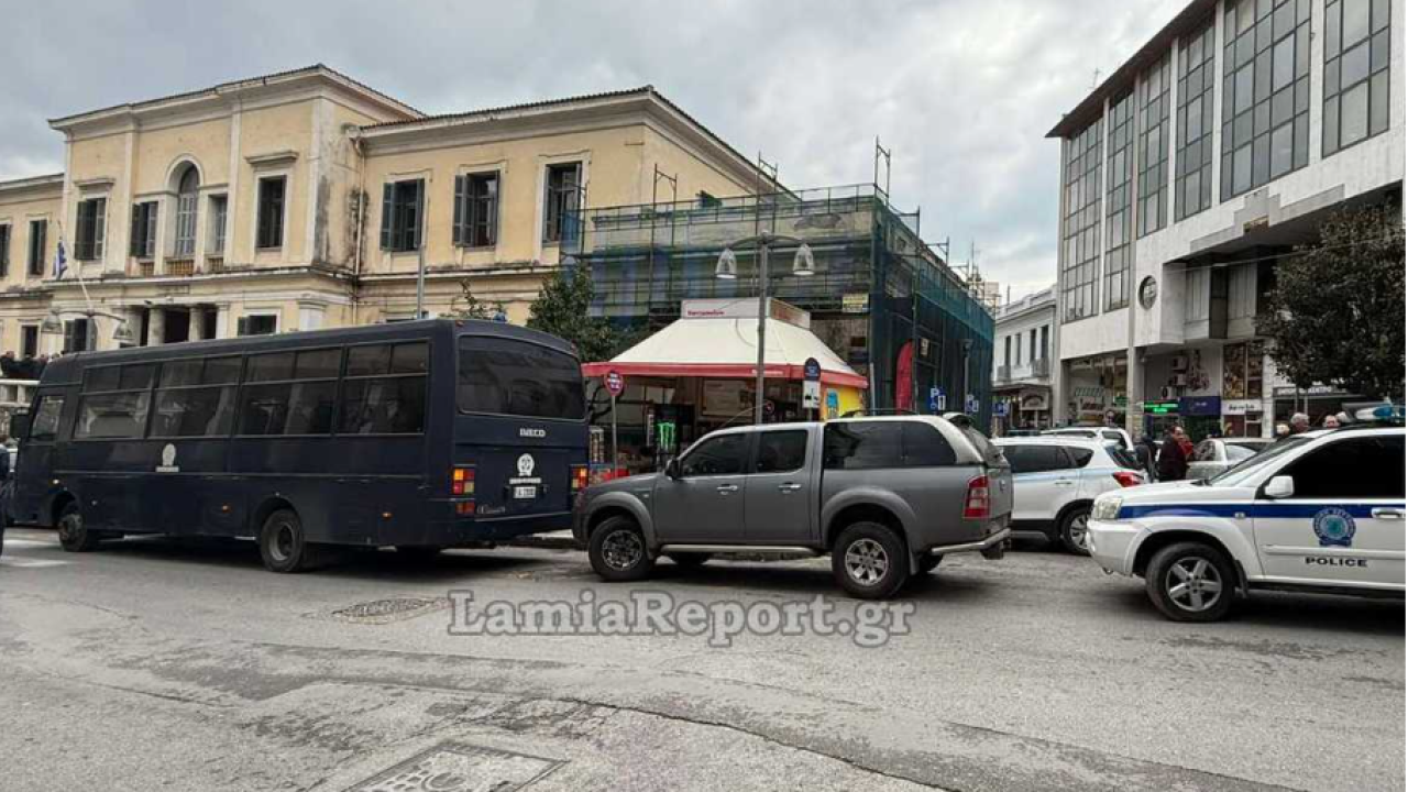 Λαμία: Στο Αυτόφωρο οι 34 συλληφθέντες οπαδοί ποδοσφαιρικής ομάδας