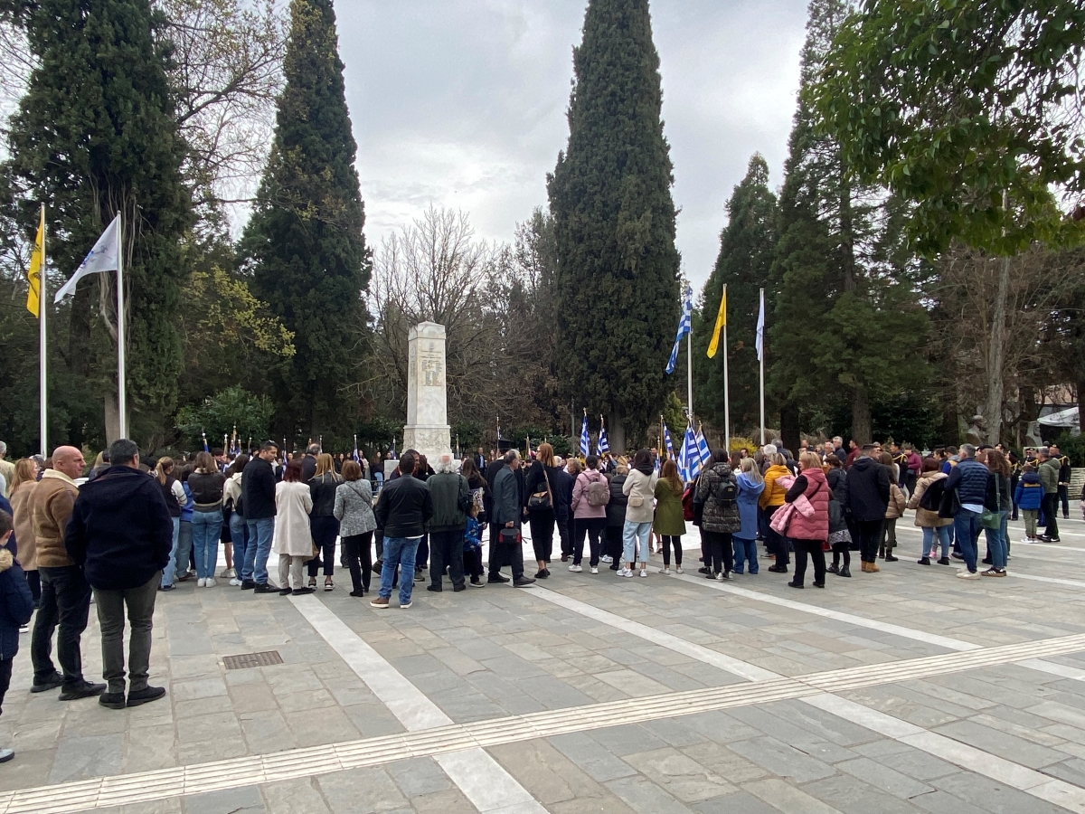 Τα σχολεία της Τρίπολης τίμησαν την εθνική επέτειο της Ελληνικής Επανάστασης του 1821