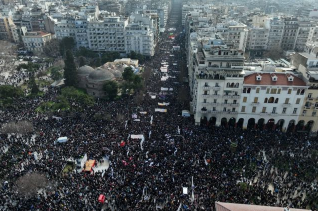 Θεσσαλονίκη: Νέα συγκέντρωση για τα Τέμπη- Κλειστός ο σταθμός του μετρό στον ΟΣΕ λόγω των κινητοποιήσεων